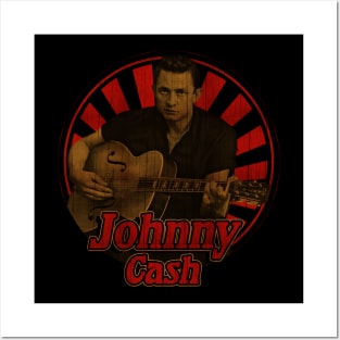 Retro Vintage Jhonny Cash Posters and Art